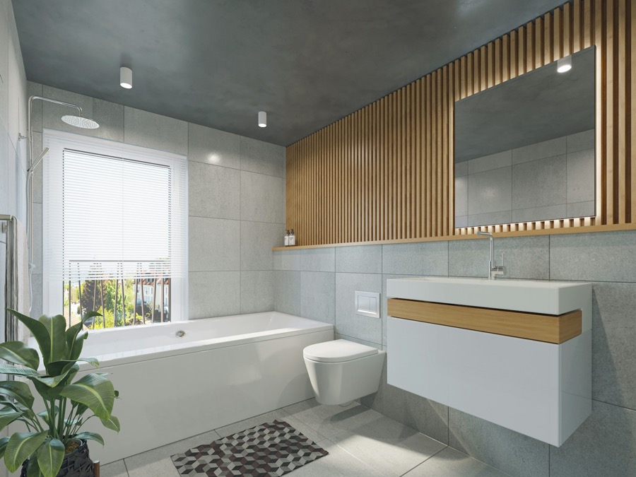 Modern bath