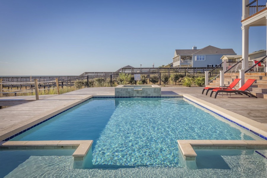 Pool water